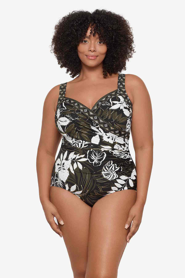 MiracleSuit Elle Dorado Sanibel One Piece Swimsuit Plus Size
